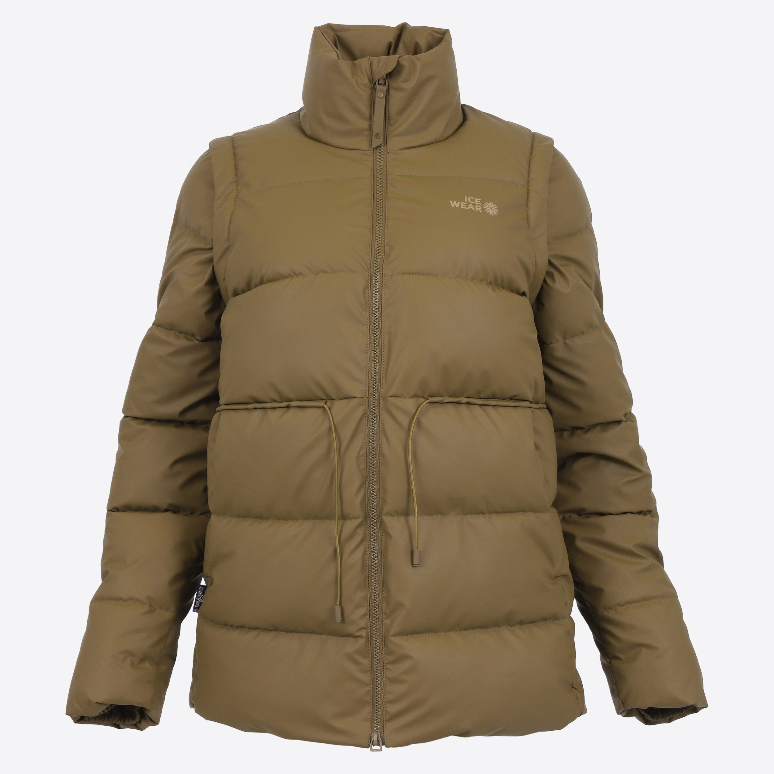 Kötlujökull Veste Rembourrée avec de la Laine Islandaise 