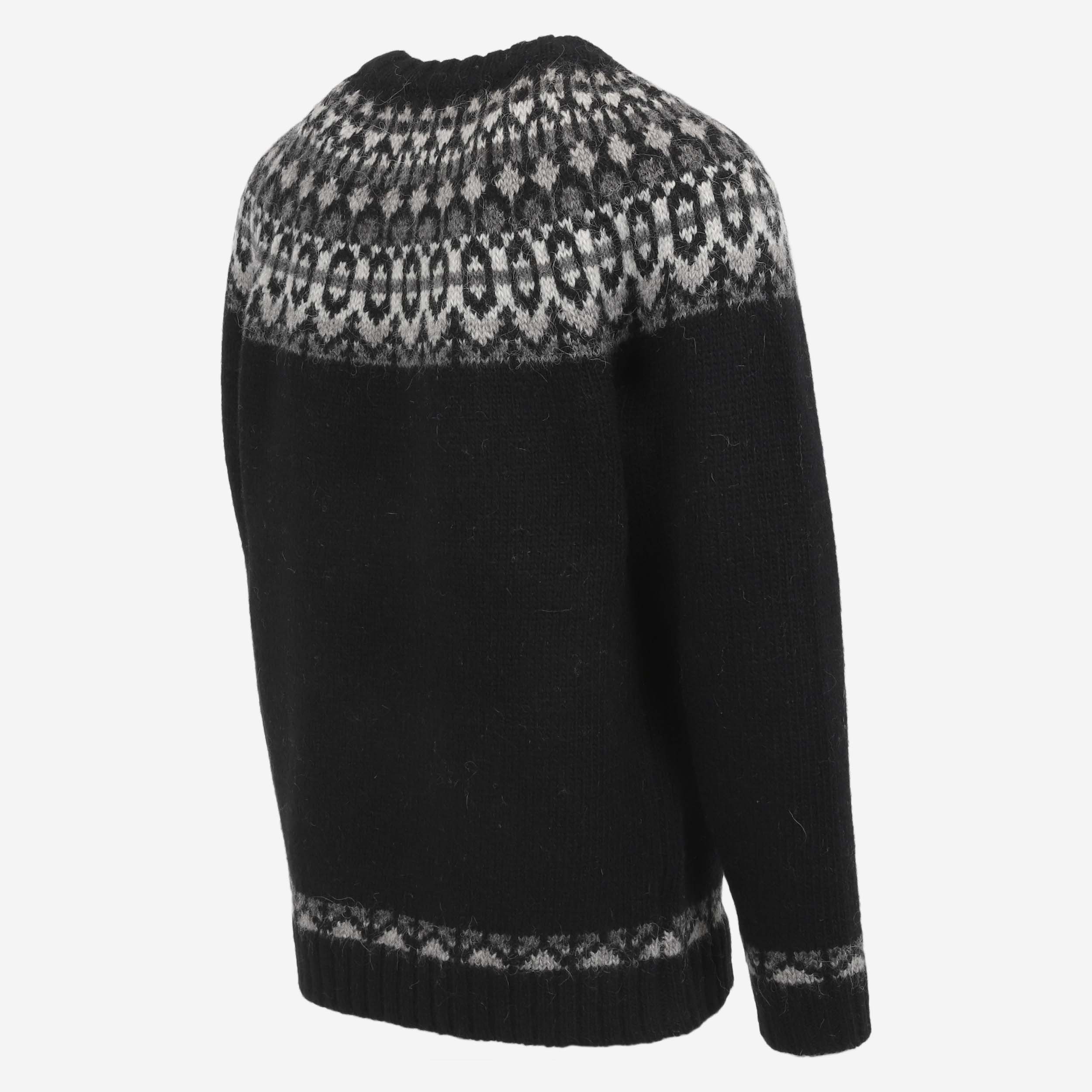 Fróði Icelandic pattern wool sweater