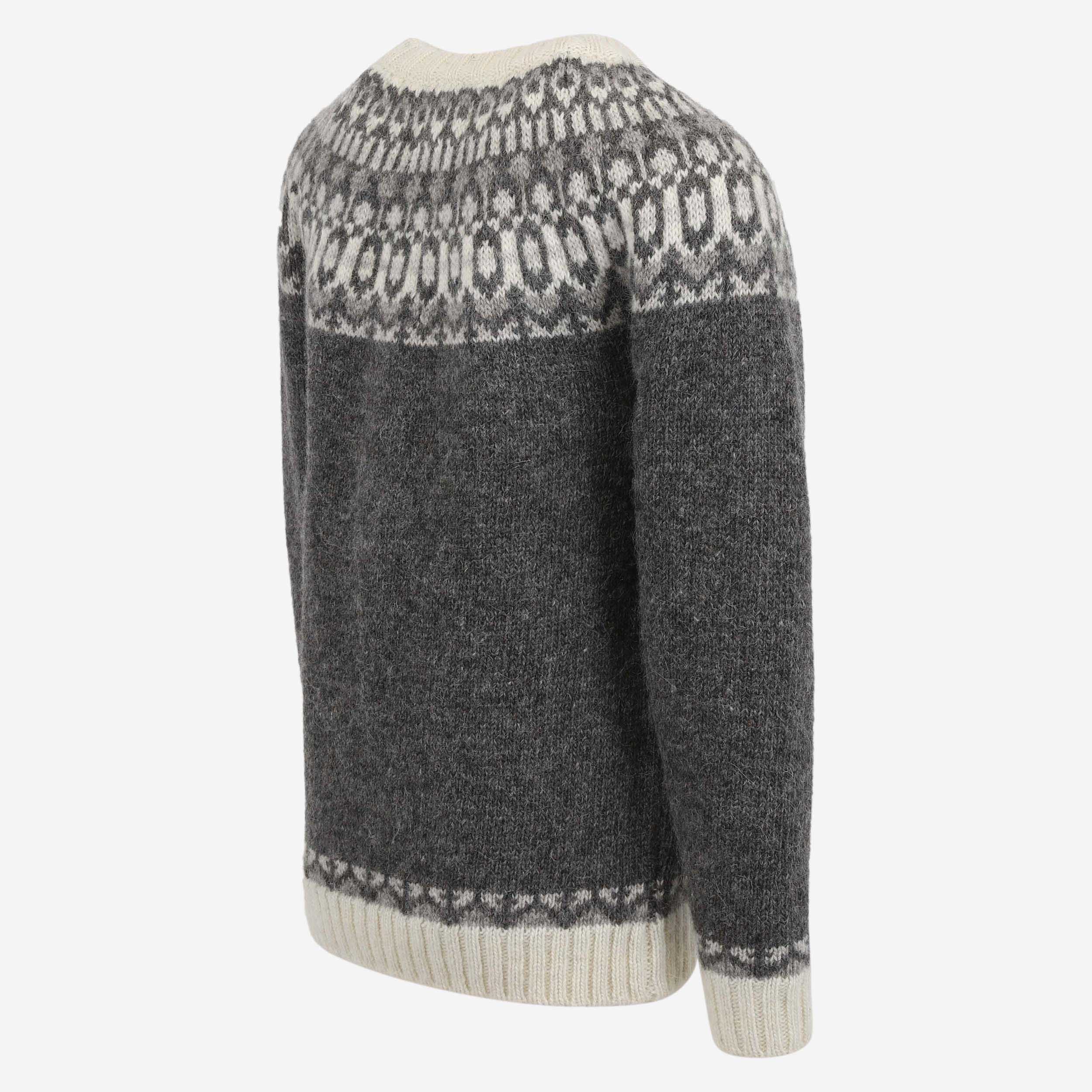 Fróði Icelandic pattern wool sweater