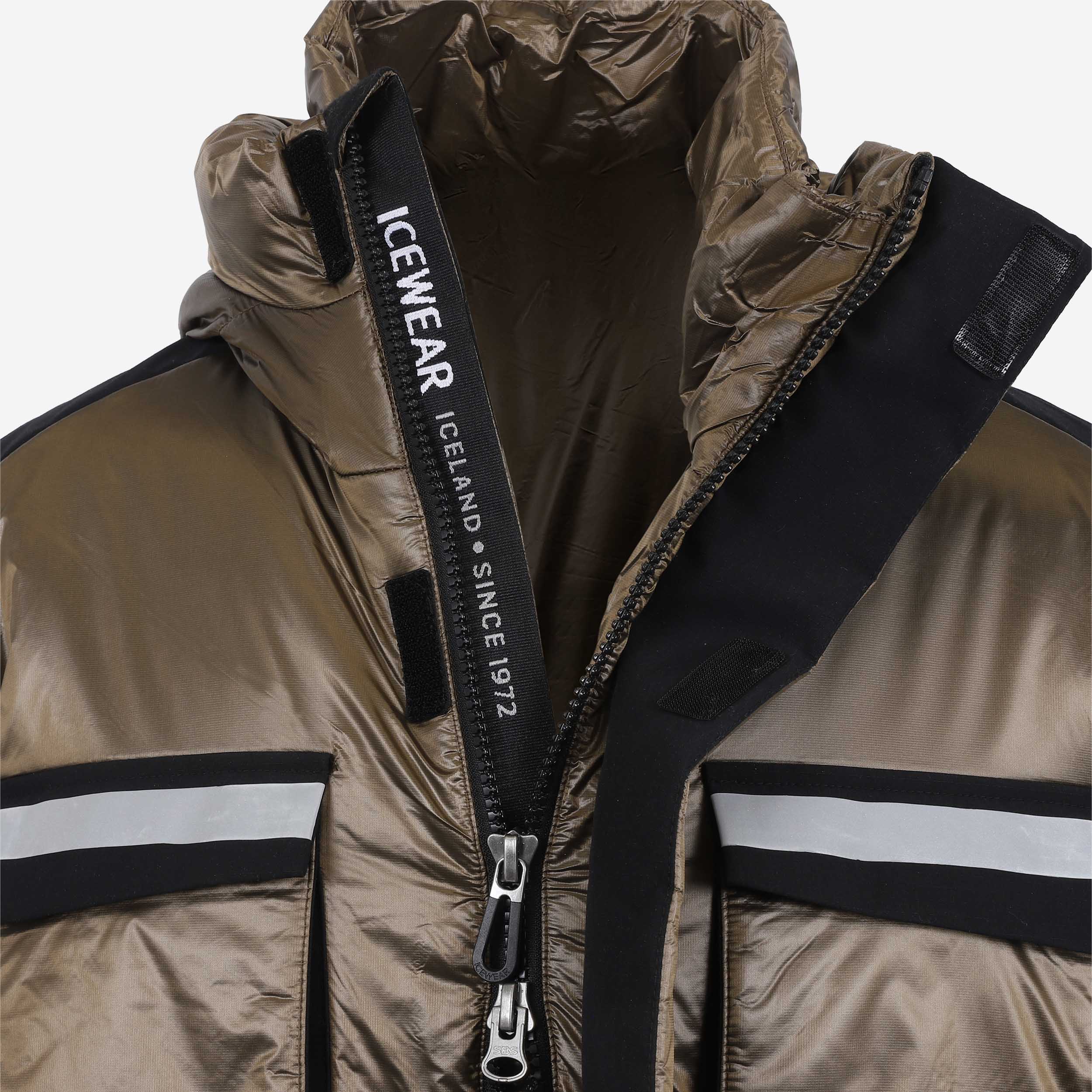 Hofsjökull Parka d’Hiver Rembourrée avec de la Laine Islandaise 