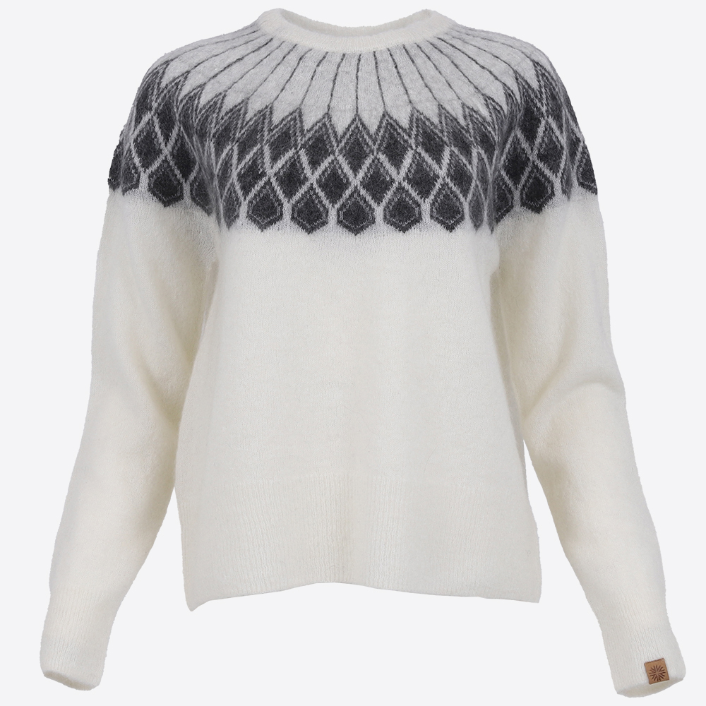Ásbyrgi Pull en Laine Mohair