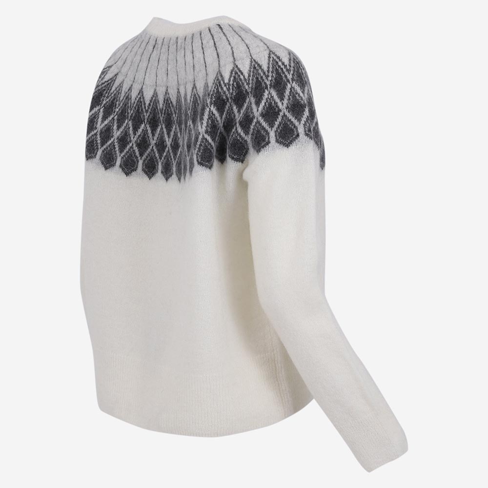 Ásbyrgi Pull en Laine Mohair