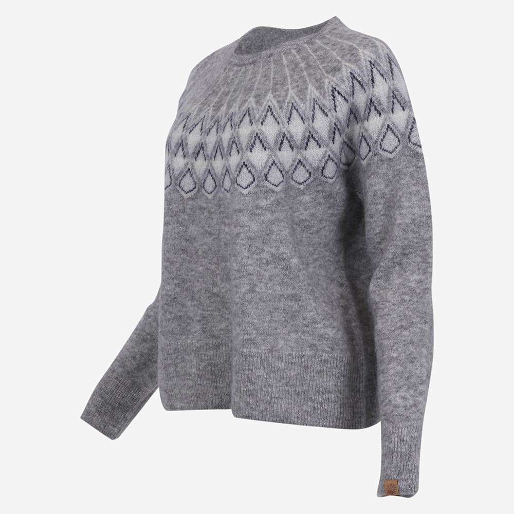 Ásbyrgi Mohair Wollpullover 