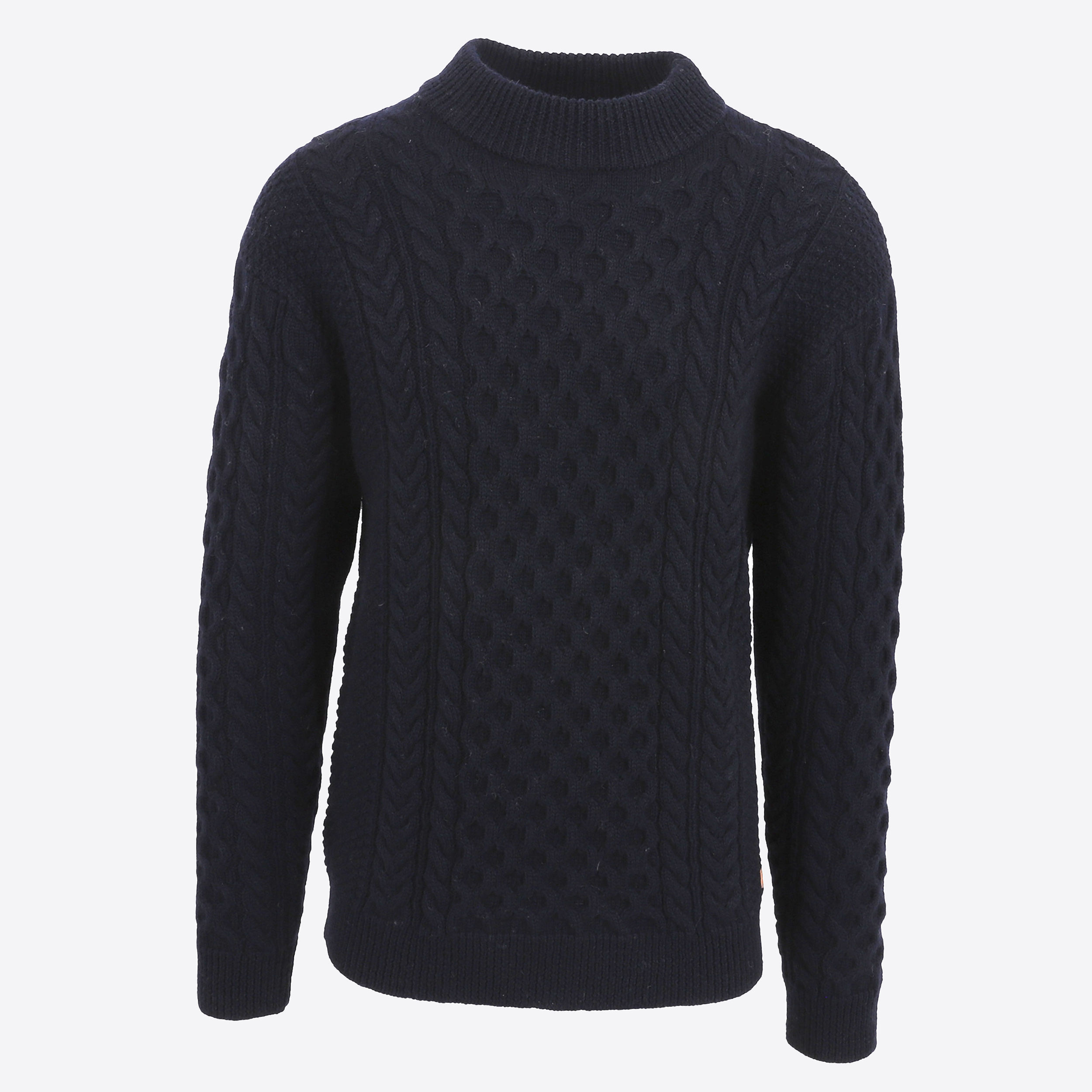 Hallgeir wool cable knit sweater