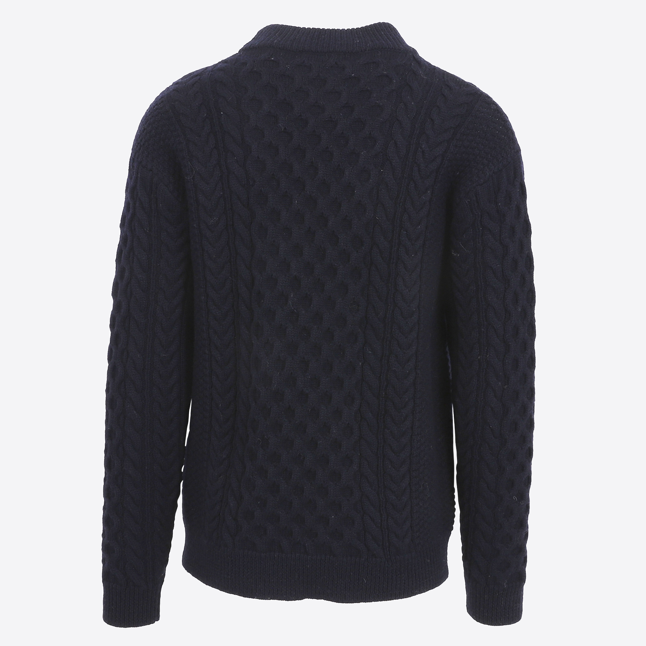 Hallgeir wool cable knit sweater