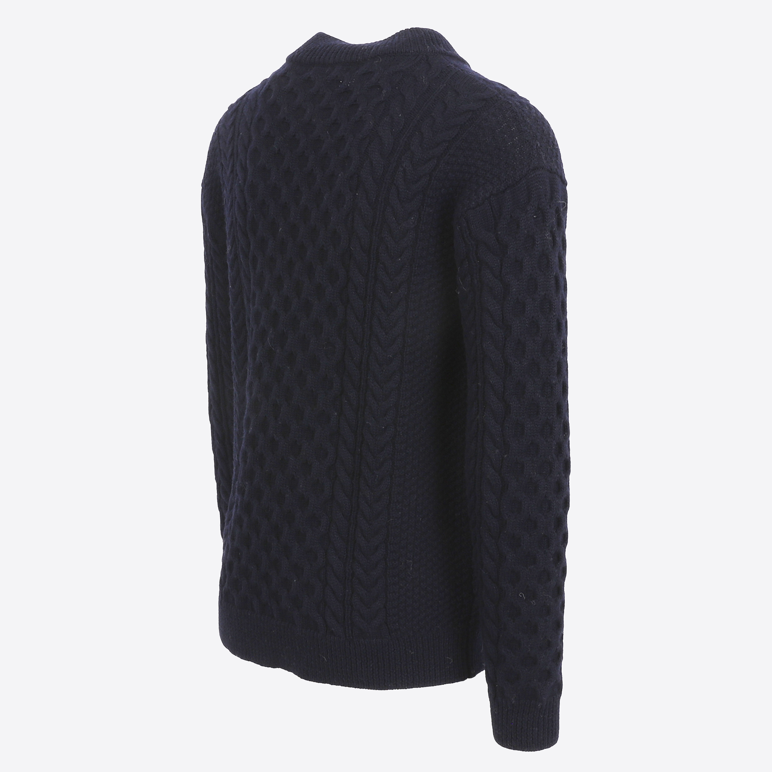 Hallgeir wool cable knit sweater
