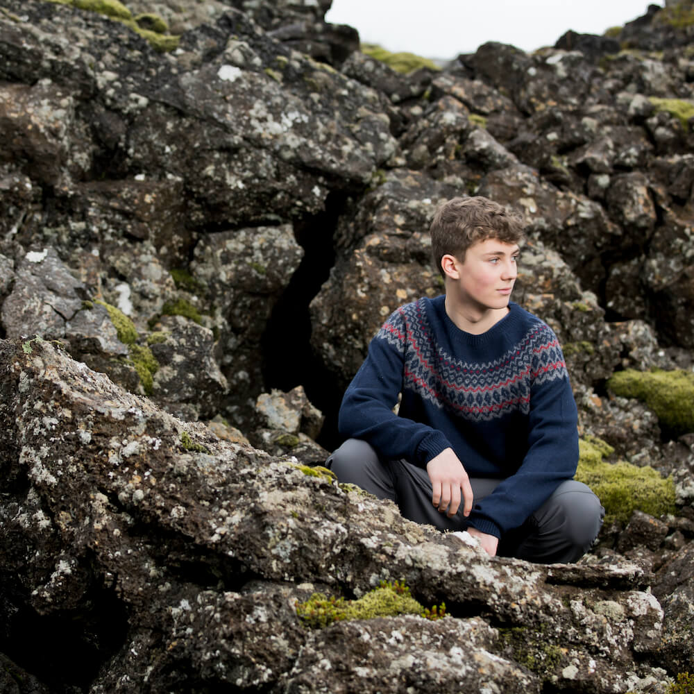 ÁSTMAR美利诺羊毛套头衫