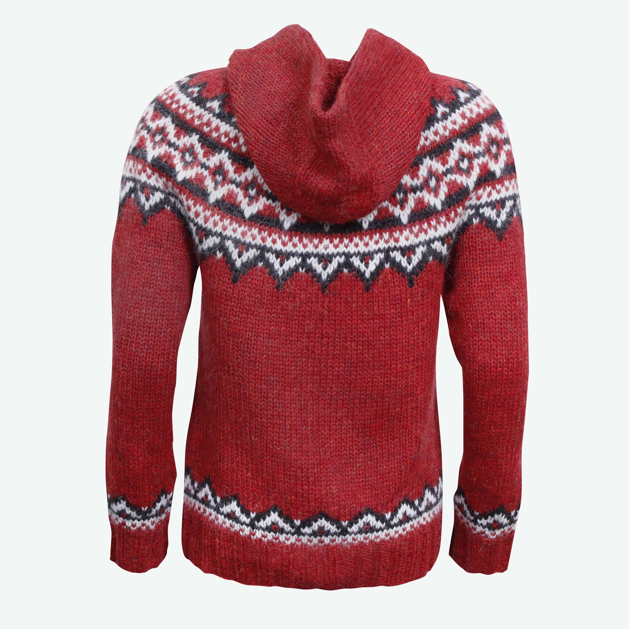 Brynja Icelandic Wool Sweater Zip & Hood