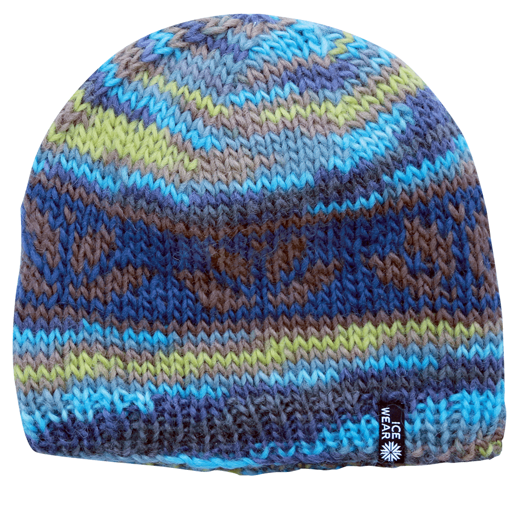 DALEY handprjónuð ullarhúfa 