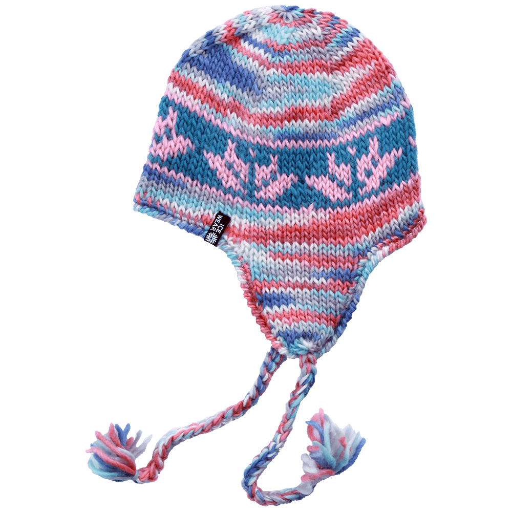 Daley hand knitted wool helmet