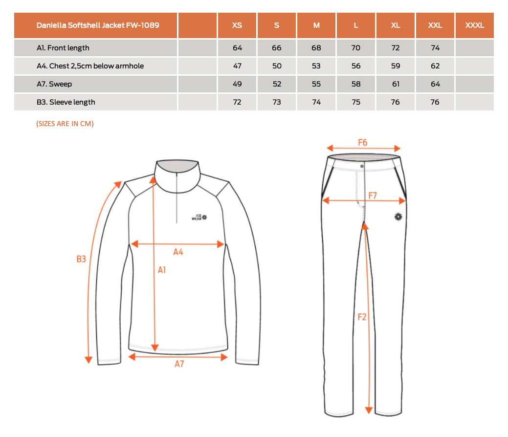 Daniella Ice-Softshell Technical Jacket