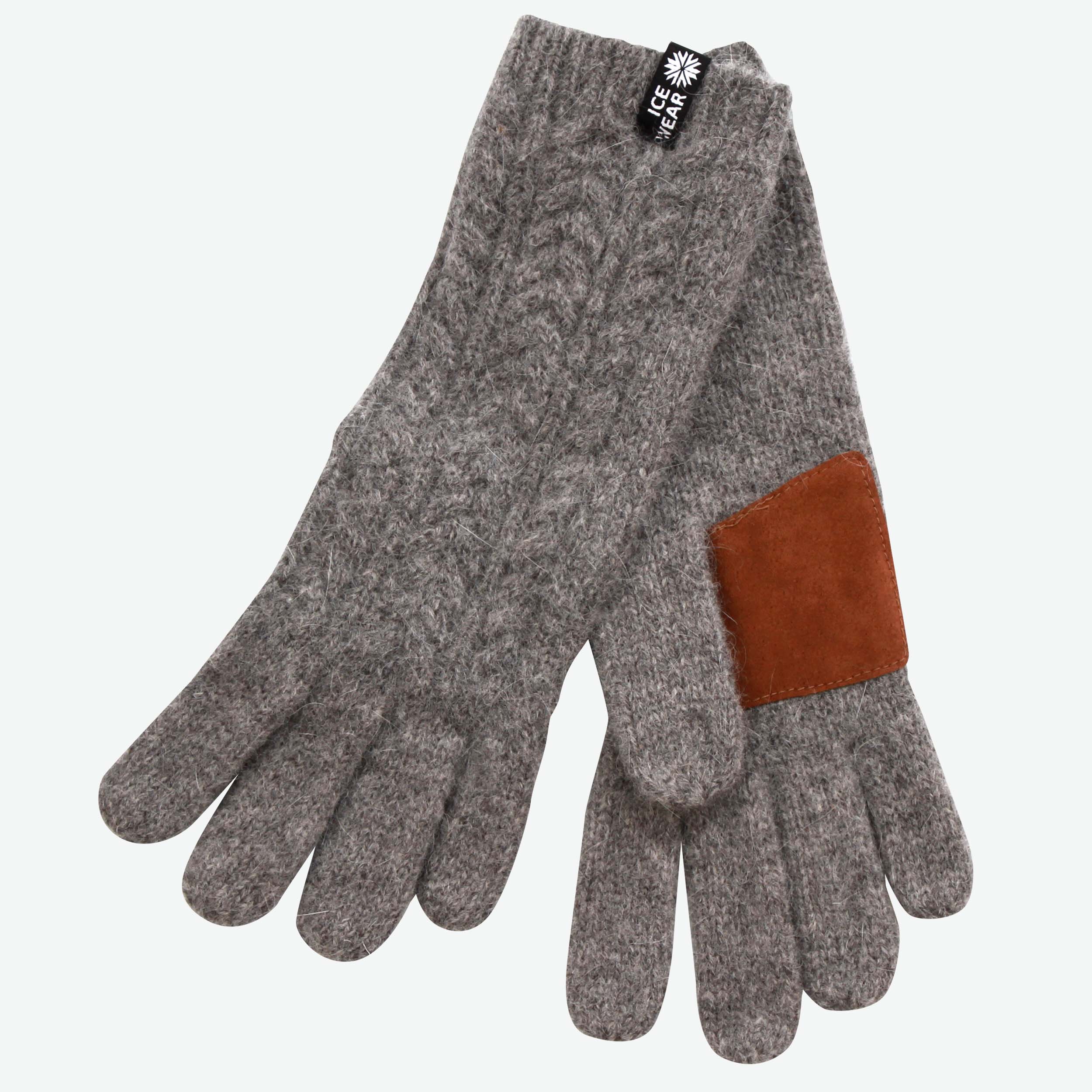Eldey gloves Angora blend wool