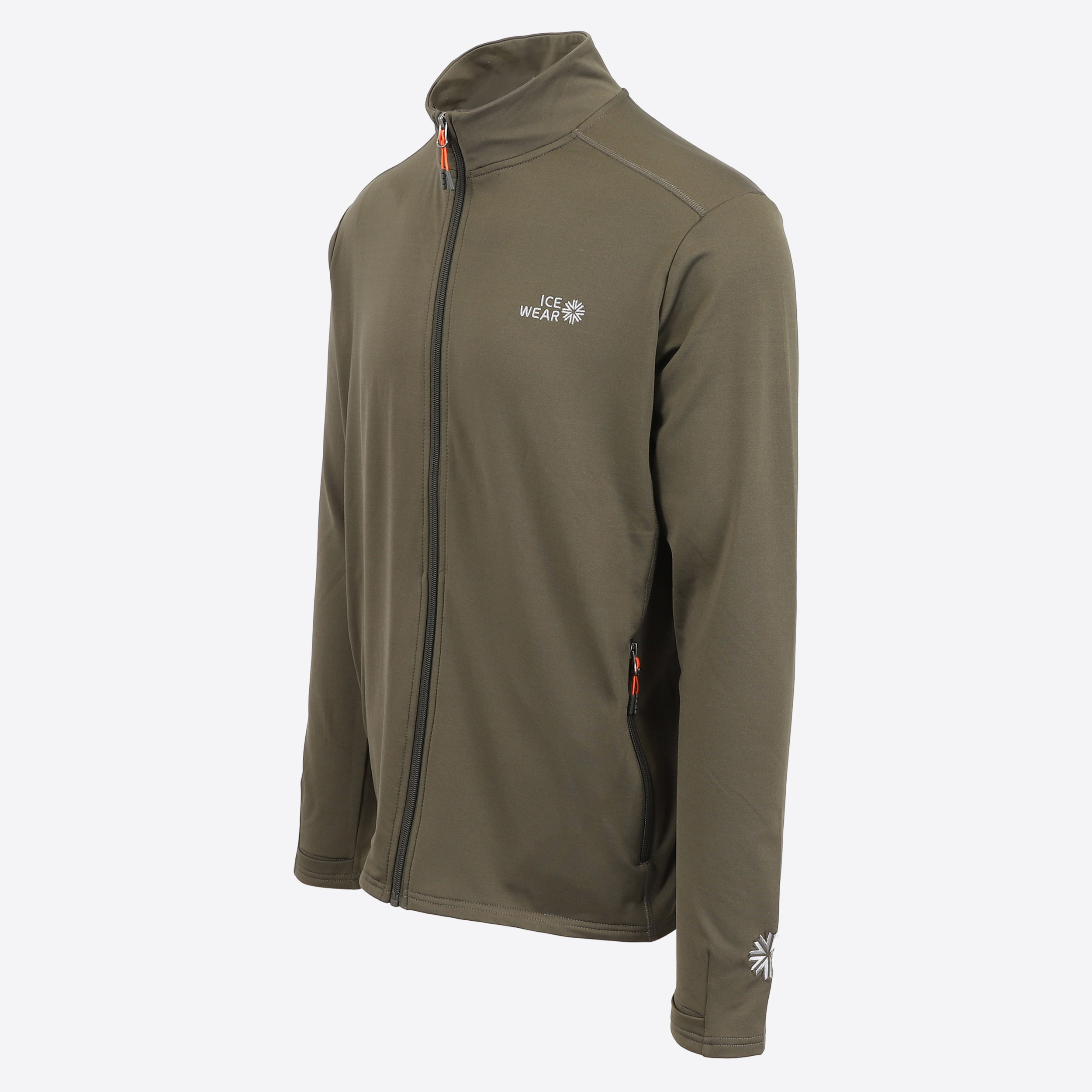 ESJUFJÖLL heilrennd herraflíspeysa