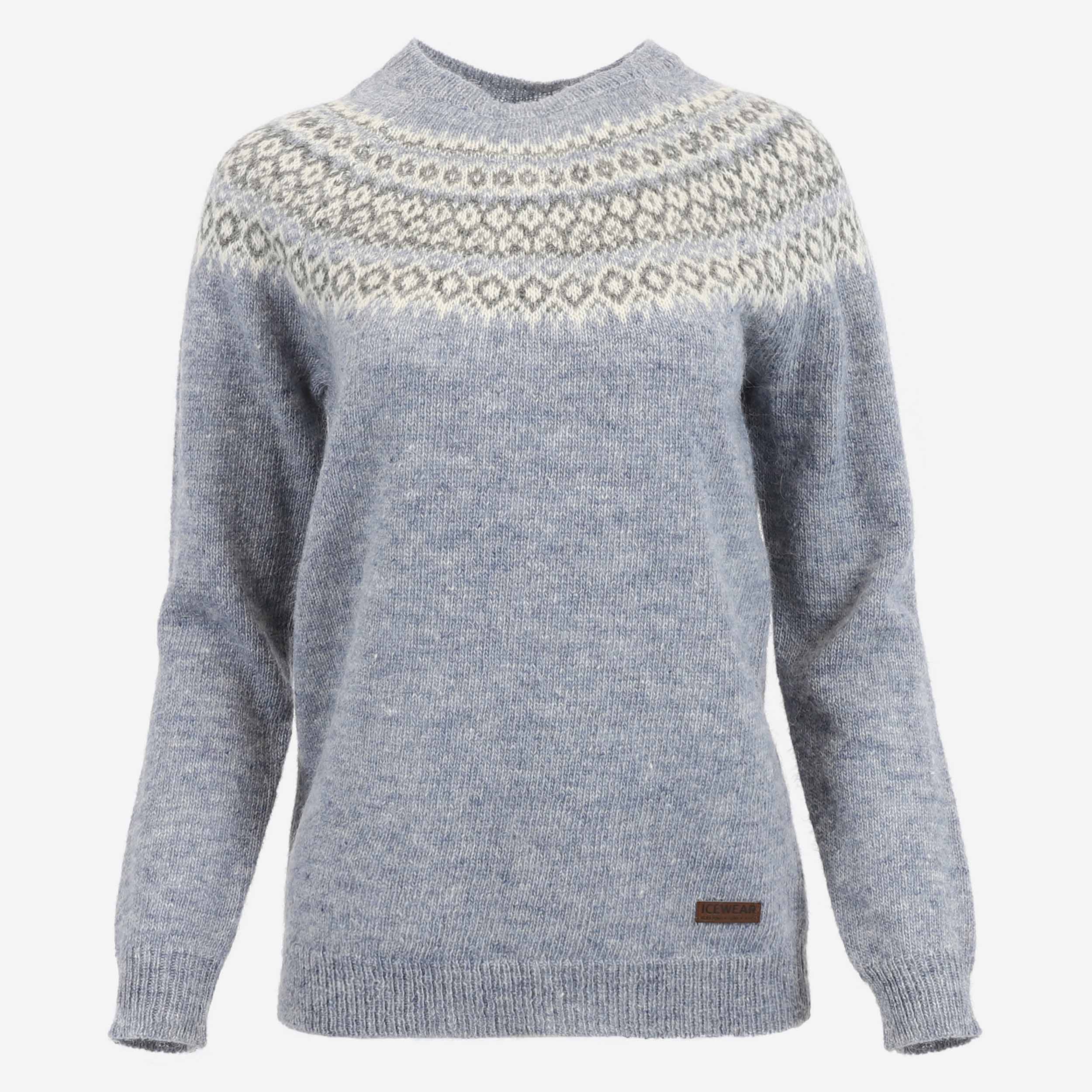 Fagradalsfjall traditional Icelandic wool sweater  
