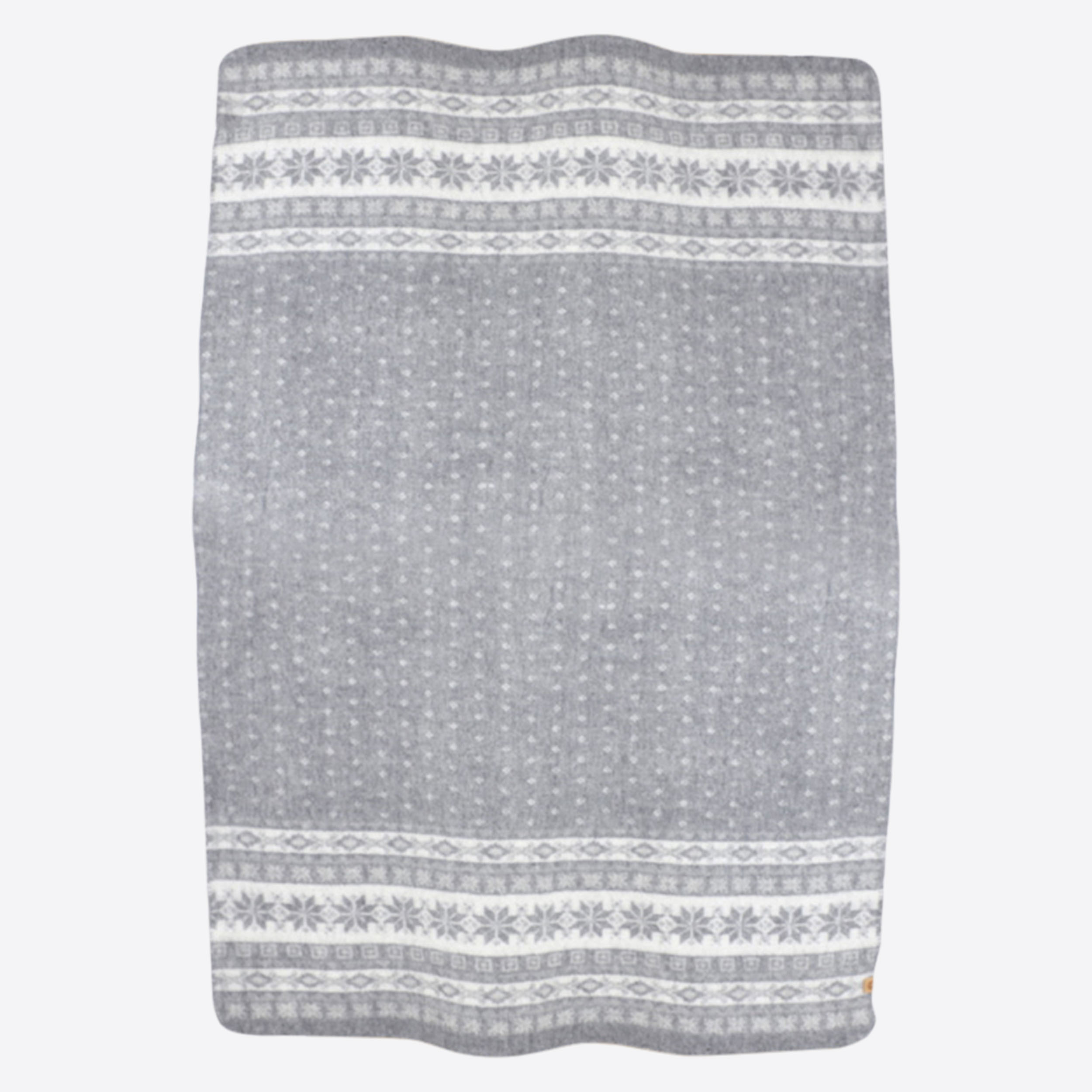 Frostrós Scandinavian design wool blanket 