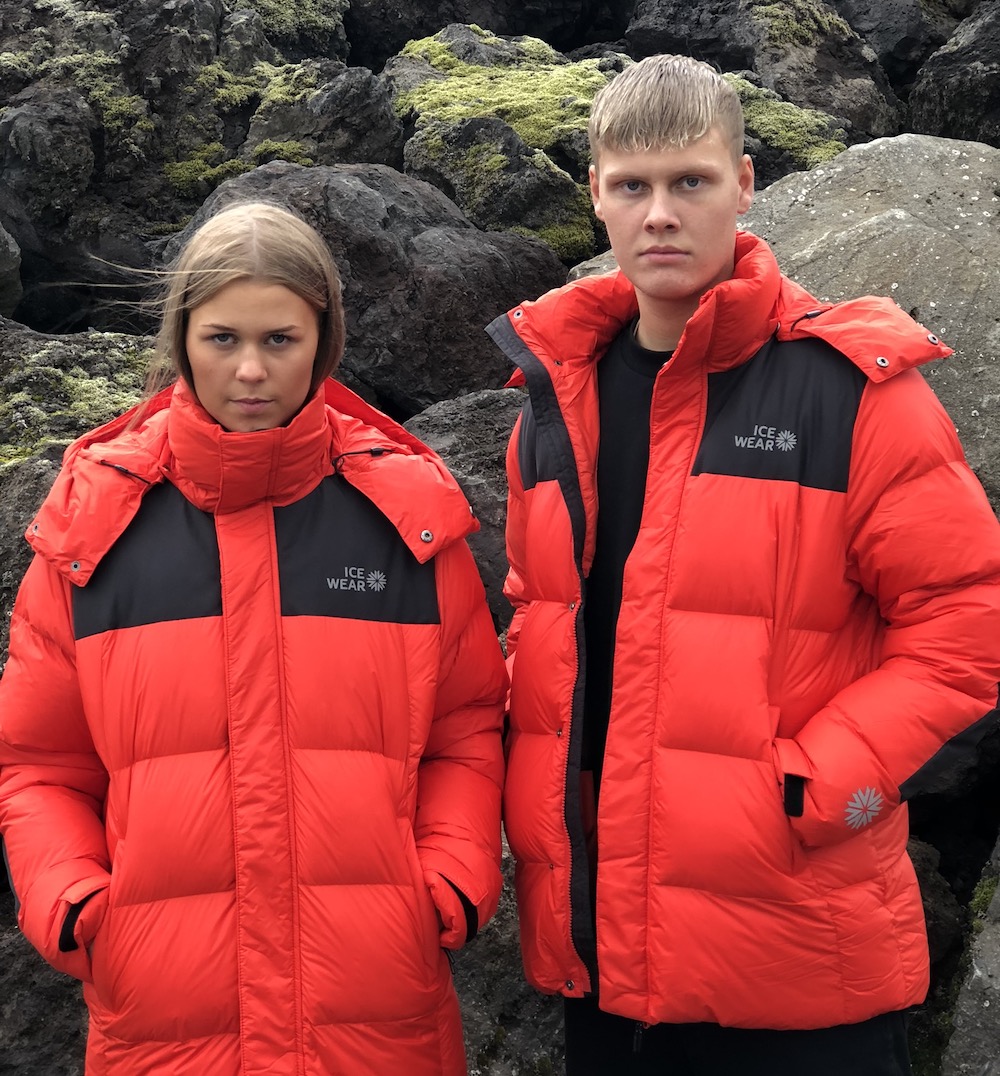 Funi Windproof puffer jacket for Iceland