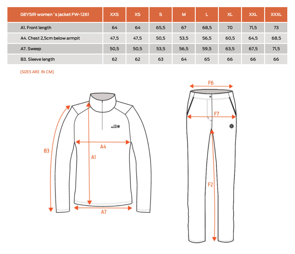 GEYSIR Damenjacke mit Wollfüllung