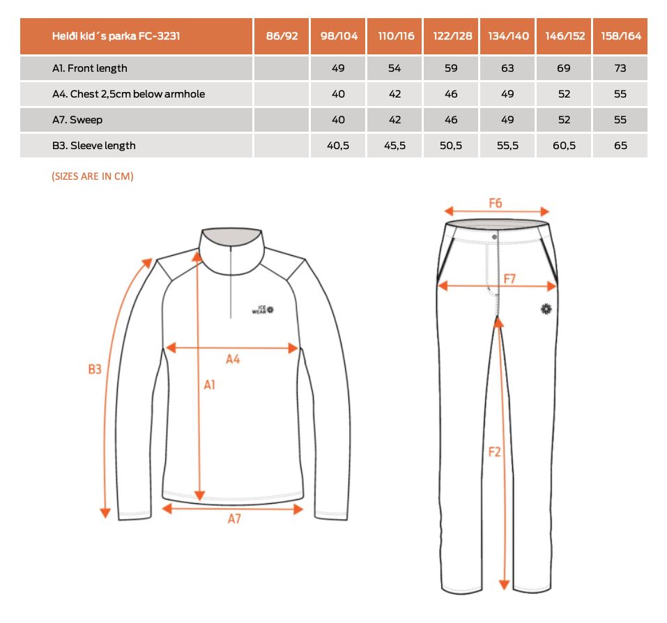 HEIÐI barna-vetrarúlpa