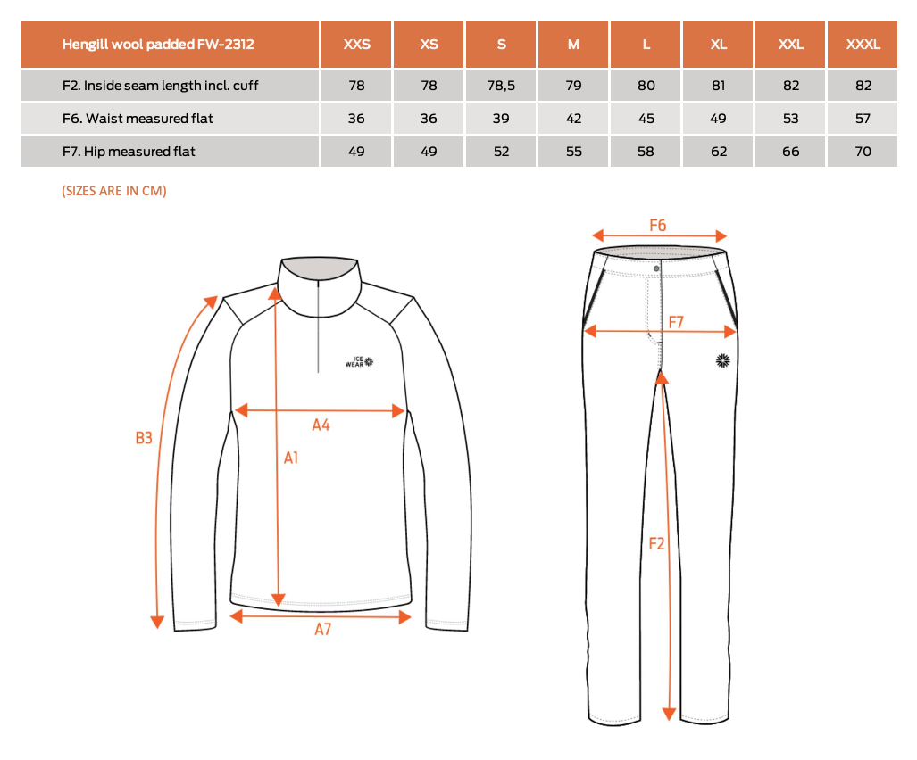HENGILL 男装羊毛羽绒长裤