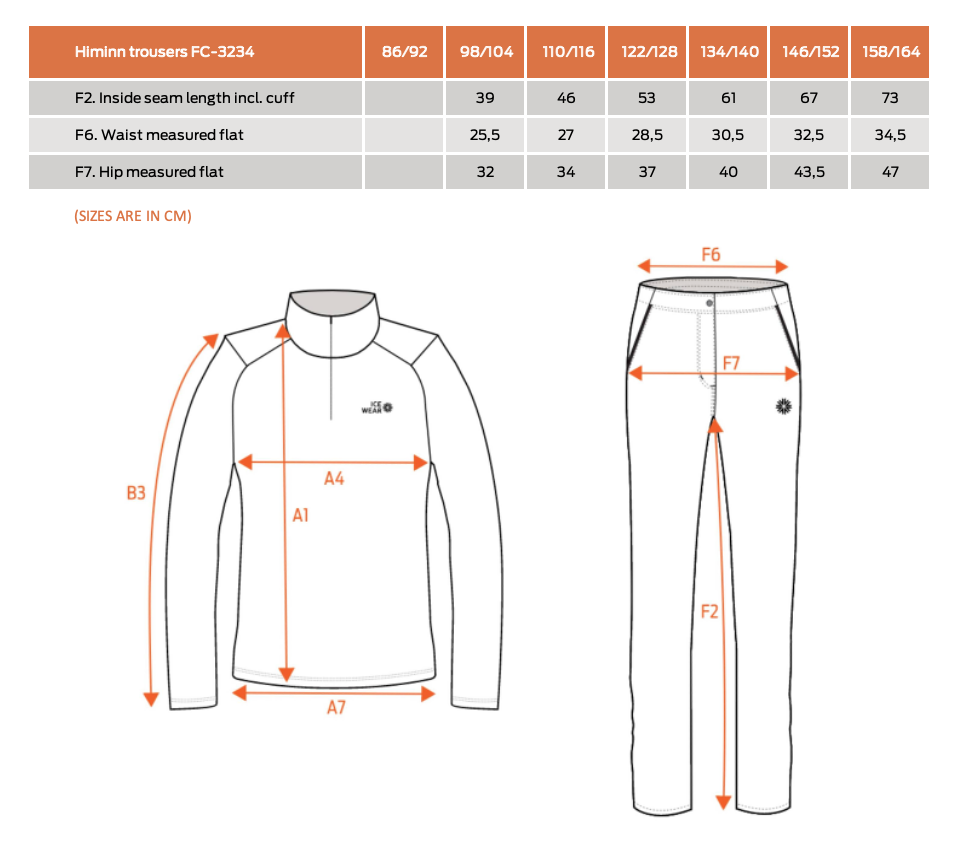 Himinn childrens sweatpants