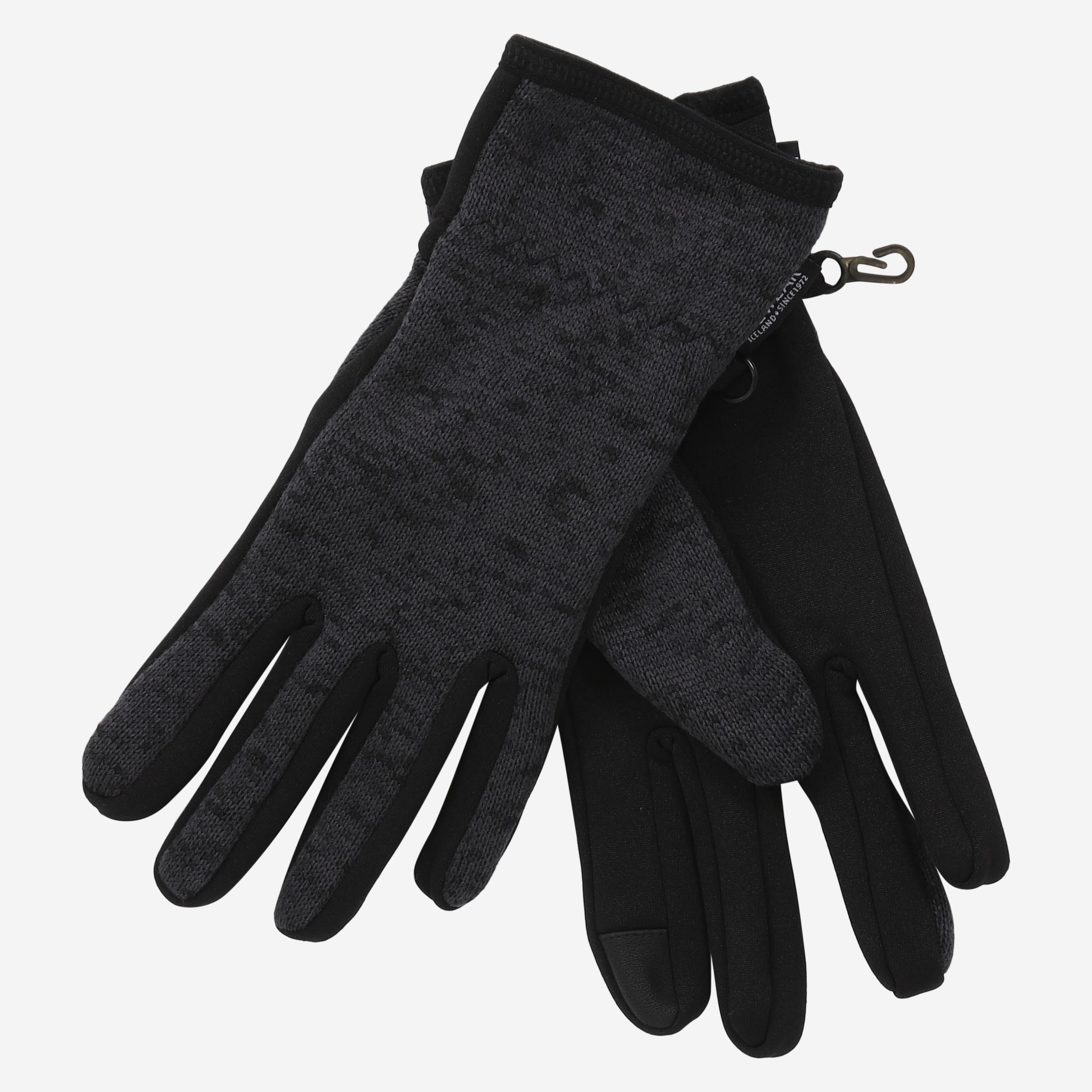 Grímsey gloves with e-tip finger