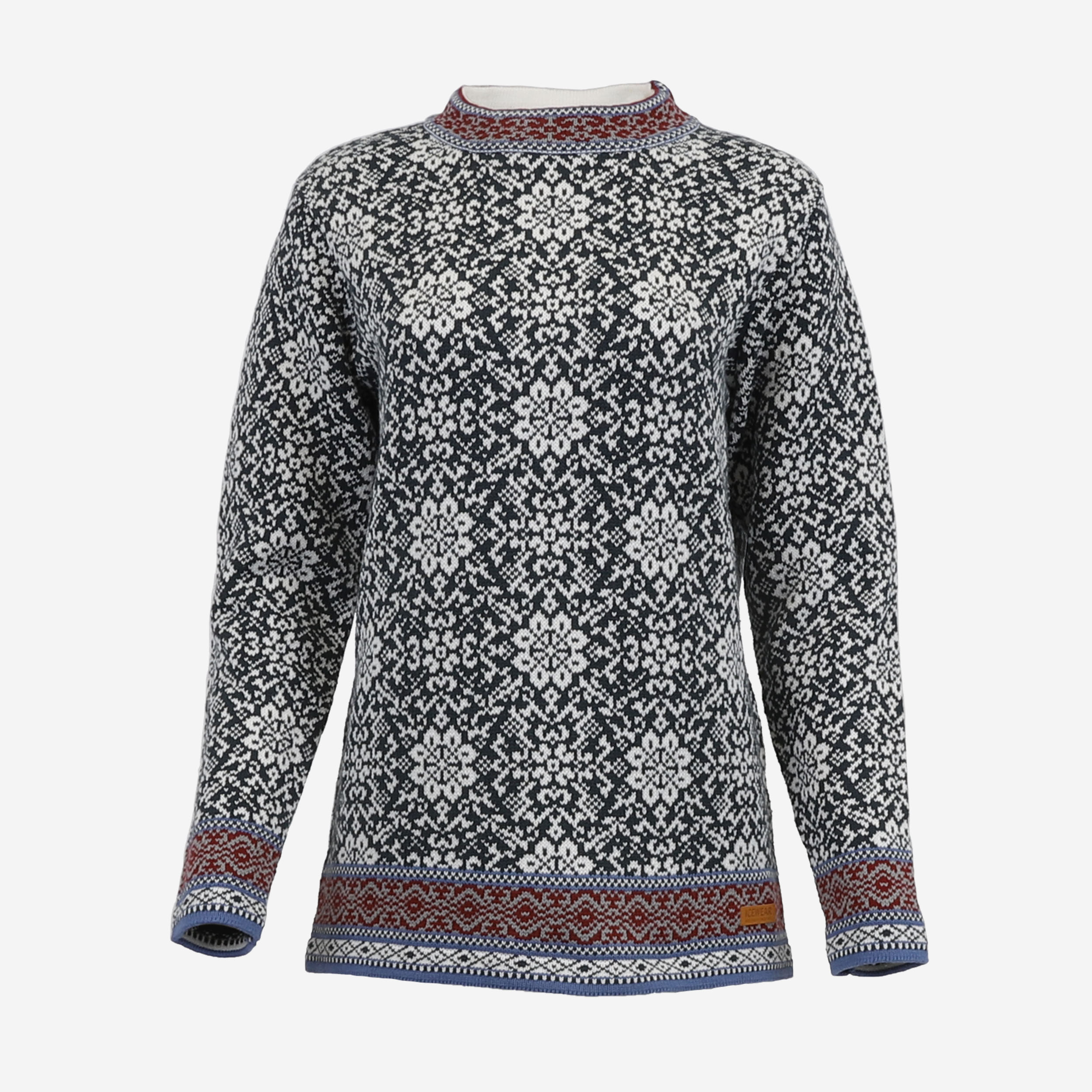 Gudrún Nordic cotton sweater