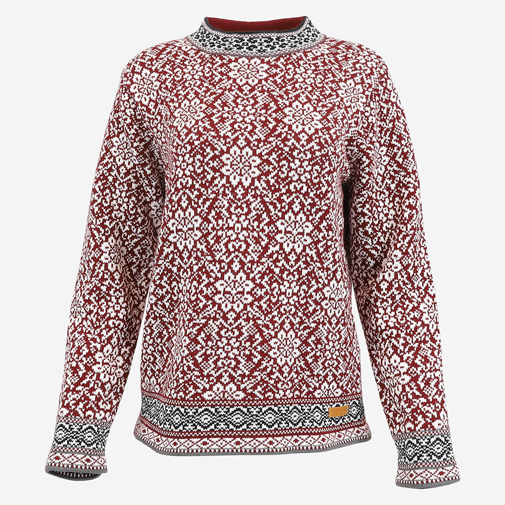Gudrún Baumwollpullover im Nordiclook