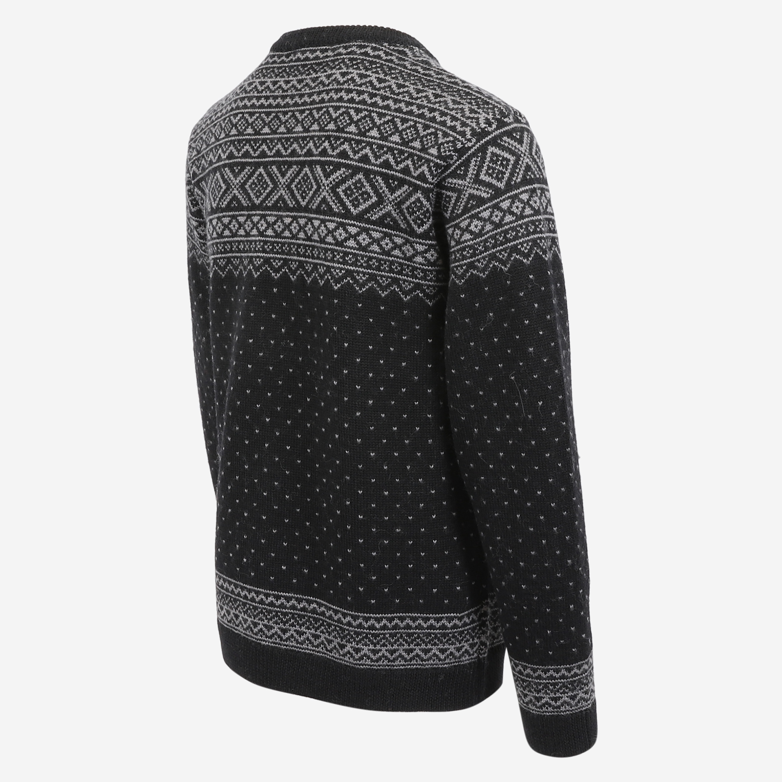 Hákon cardigan à zip en laine mérinos