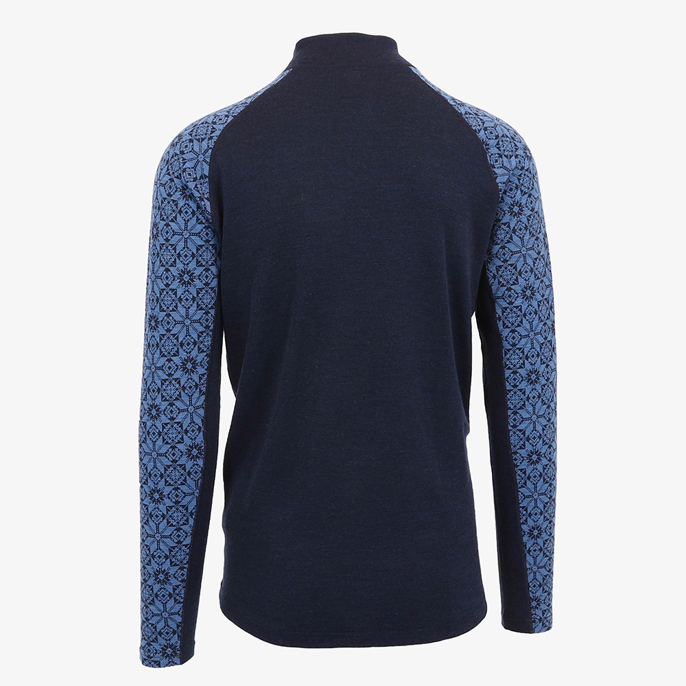 HVÍTANES merínó ullarpeysa í herrasniði