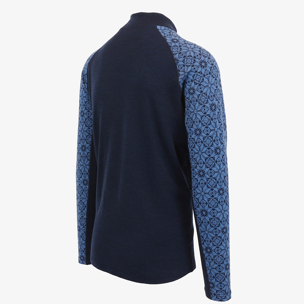 HVÍTANES merínó ullarpeysa í herrasniði