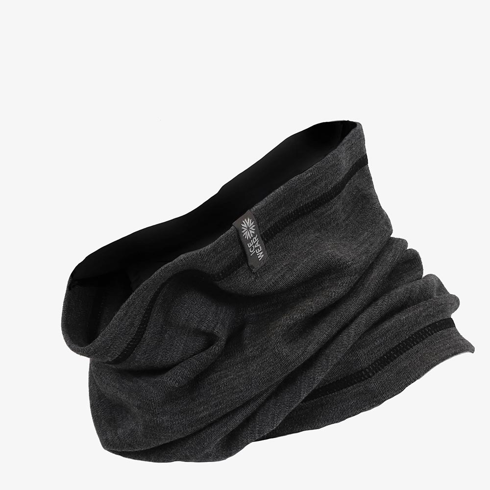 HVÍTANES merínó hálsklútur