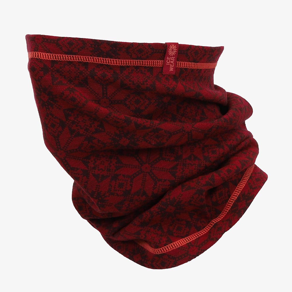 HVÍTANES merínó hálsklútur