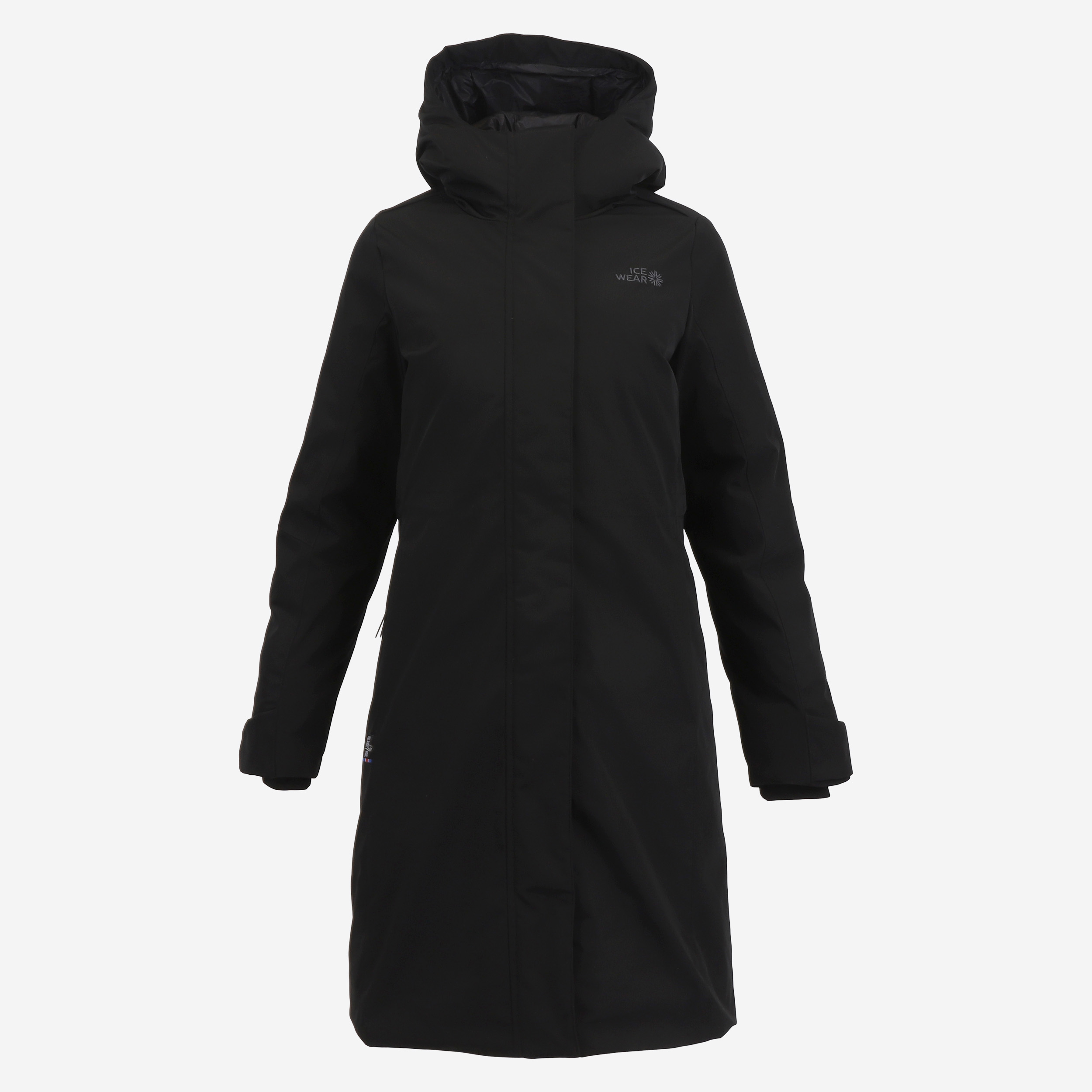 Reykjavik winter coat Icelandic wool padding  