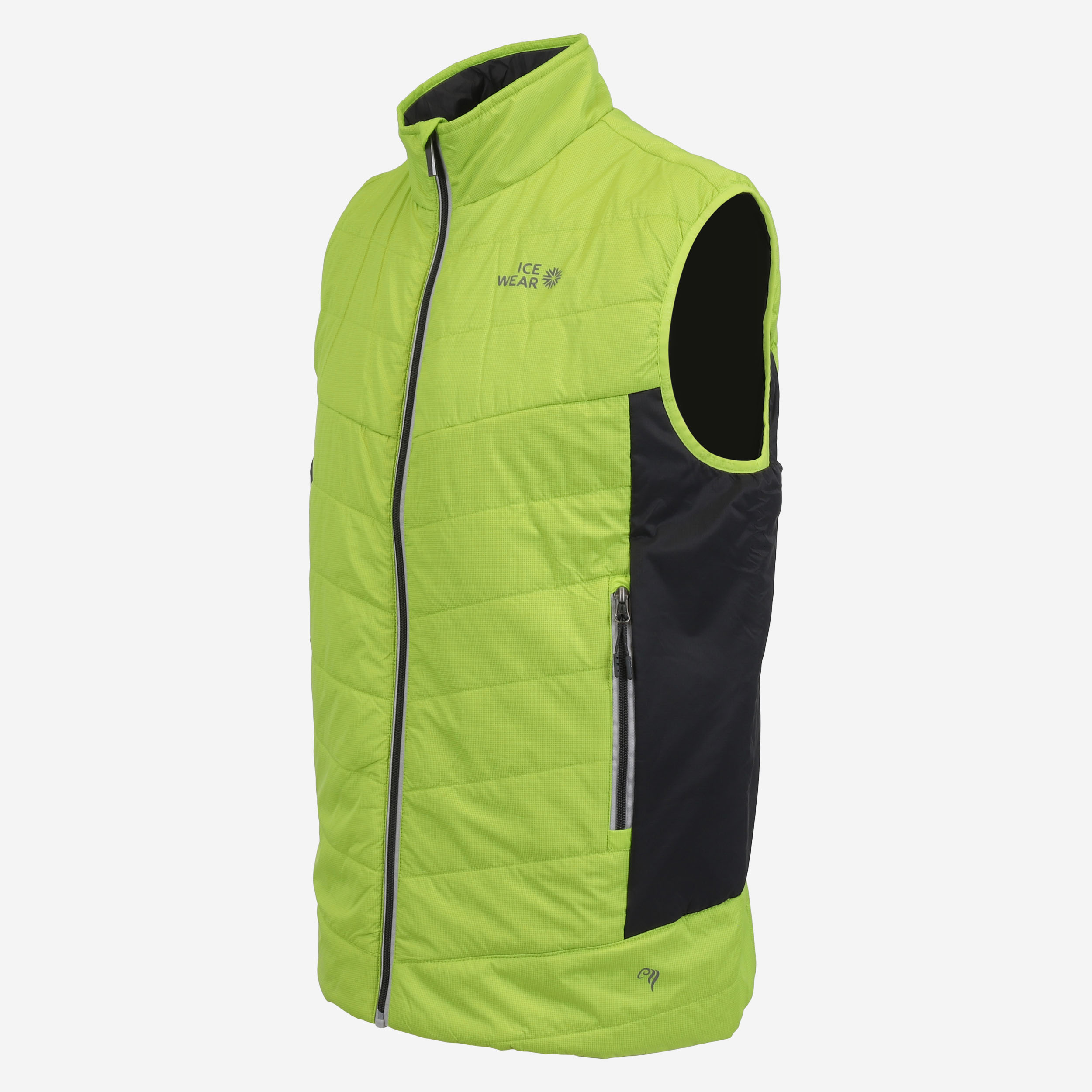 Jökulsá veste sans manches isolante de laine 