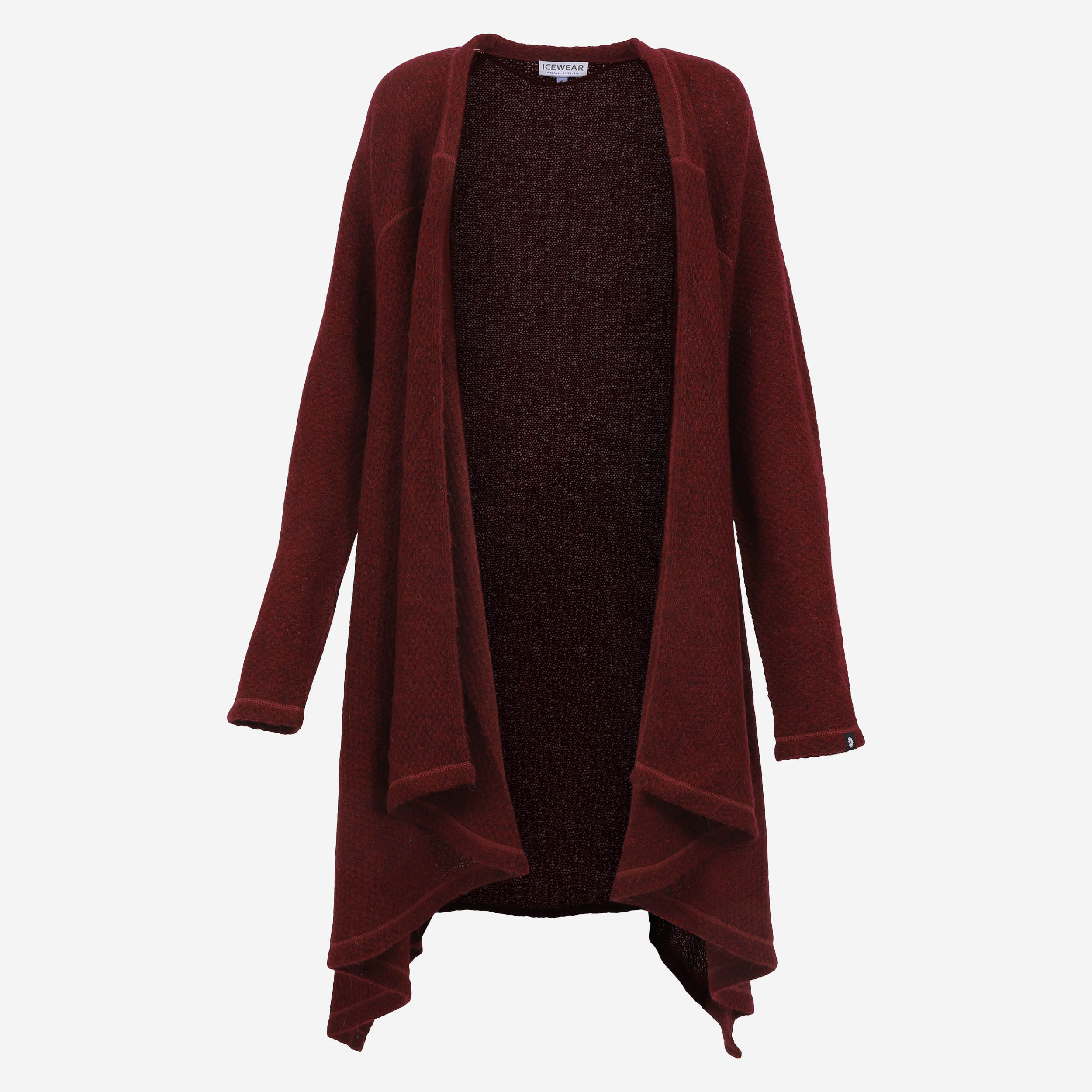 Karen open Icelandic wool long sweater