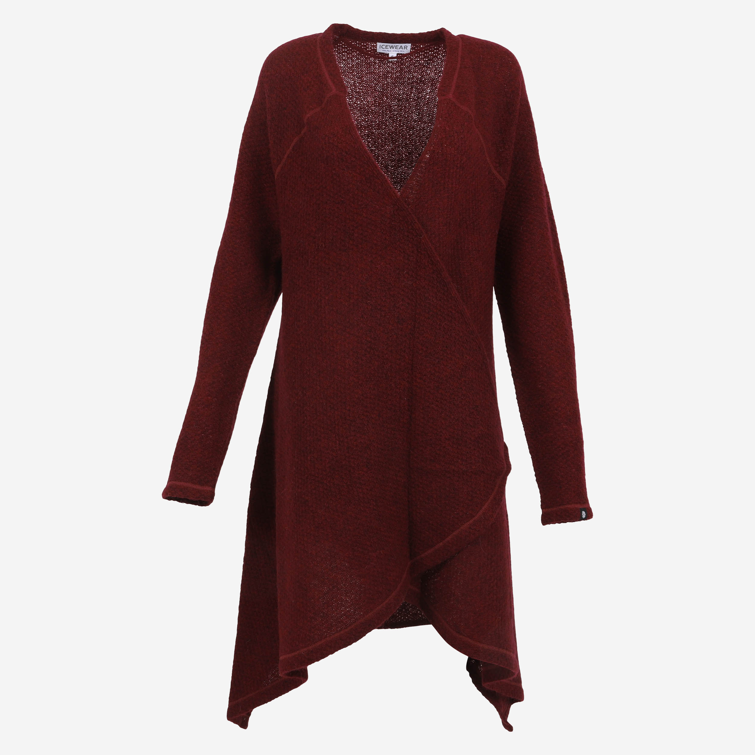 Karen open Icelandic wool long sweater