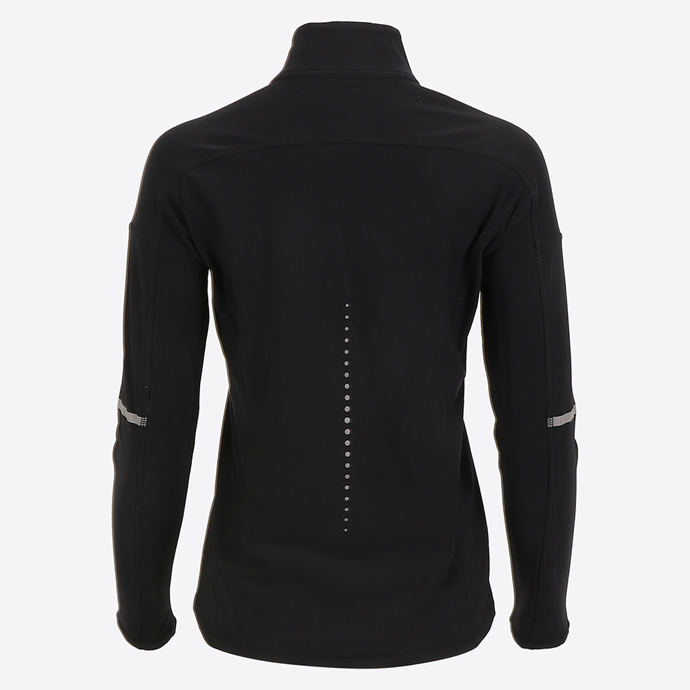 KJÖLUR hálfrennd flíspeysa í dömusniði