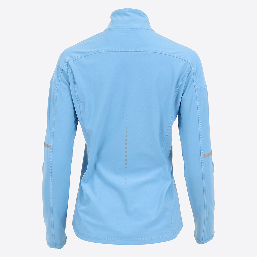 KJÖLUR hálfrennd flíspeysa í dömusniði