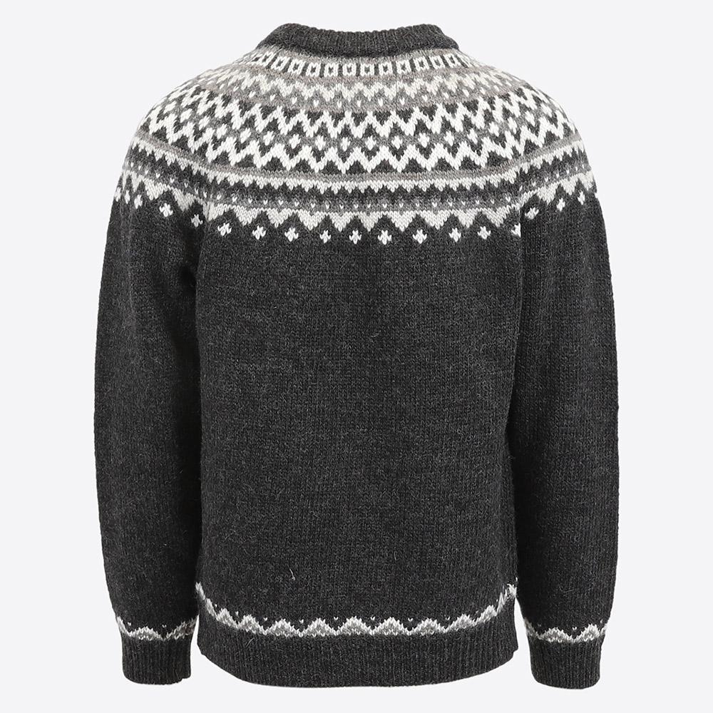Skjaldbreiður Icelandic pattern wool sweater