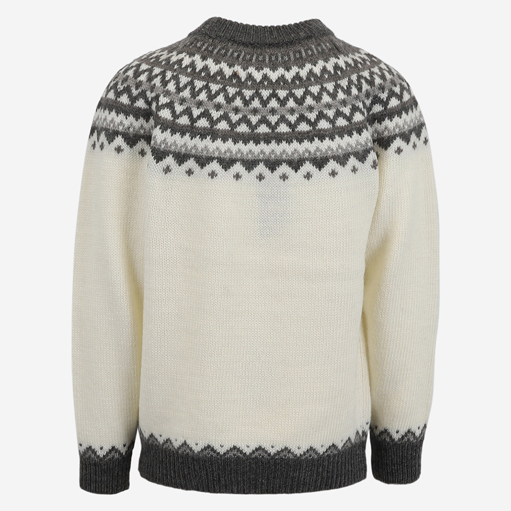 Skjaldbreiður pull en laine avec motif Islandais