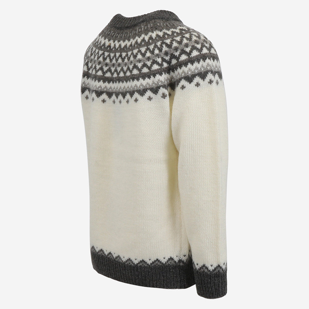 Skjaldbreiður pull en laine avec motif Islandais