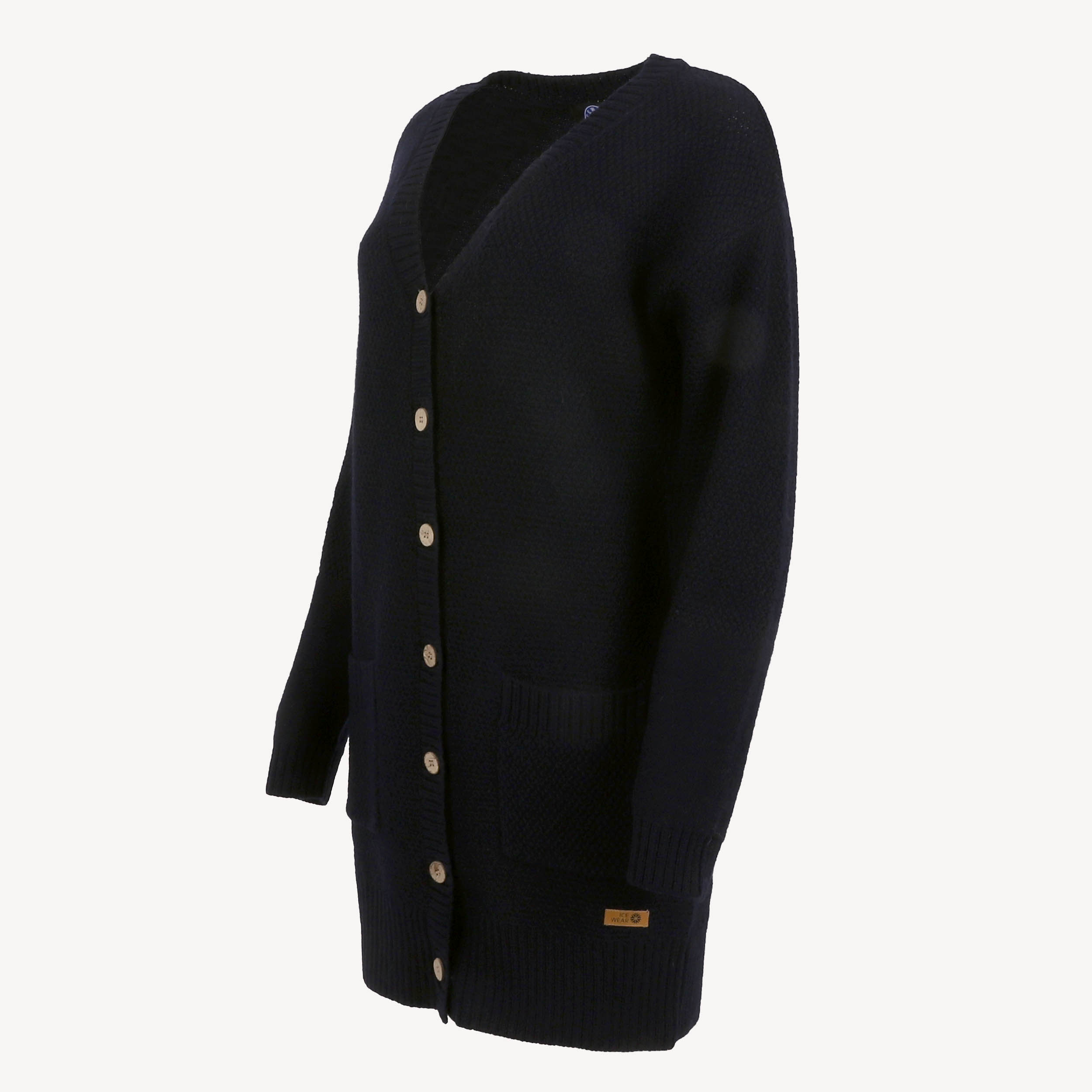 Mæja long wool cardigan 