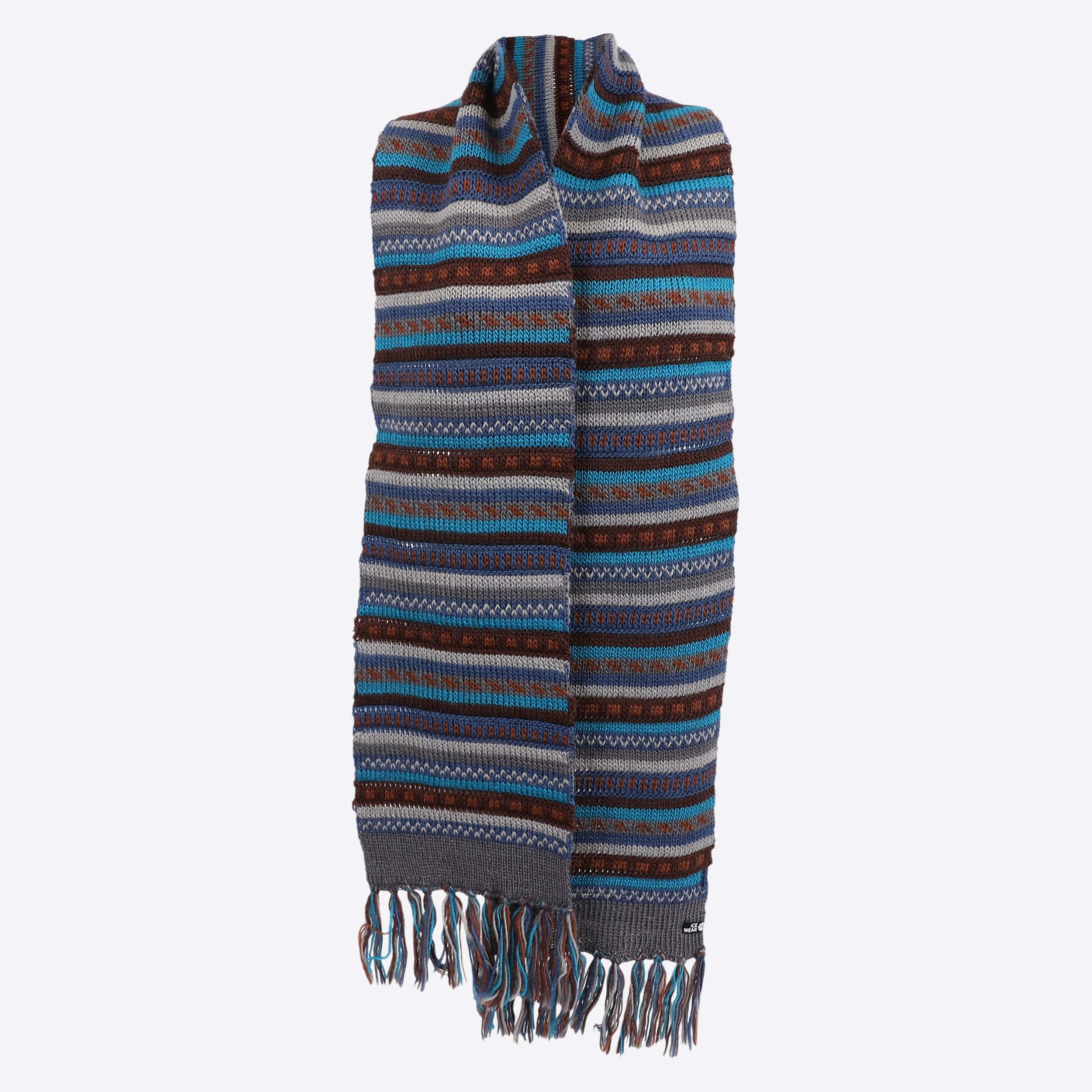 Magney knitted Nordic scarf  