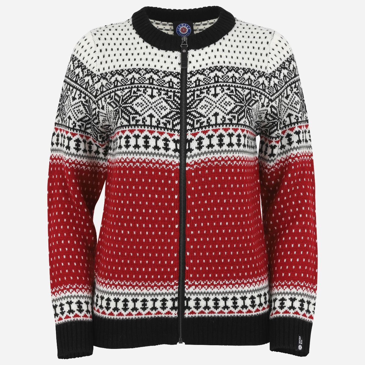 Martha wool blend zipped sweater