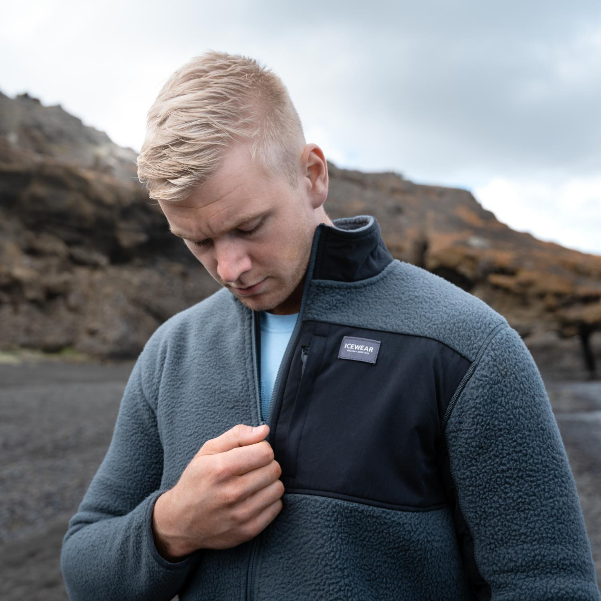 Auður Veste en polaire Sherpa 