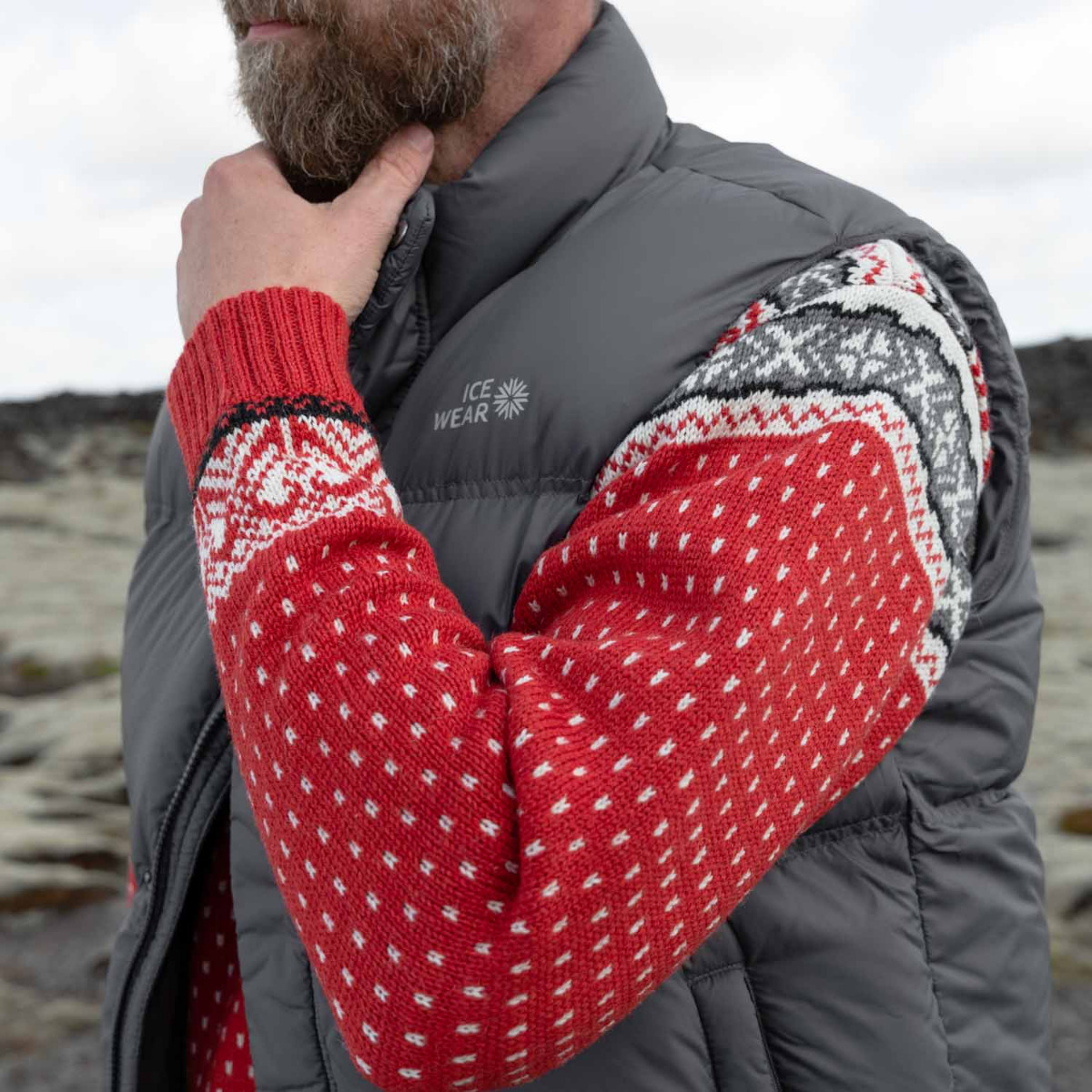 Hruni unisex down vest