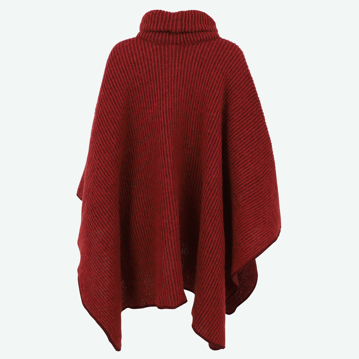 Ríkey poncho aus isländischer Wolle