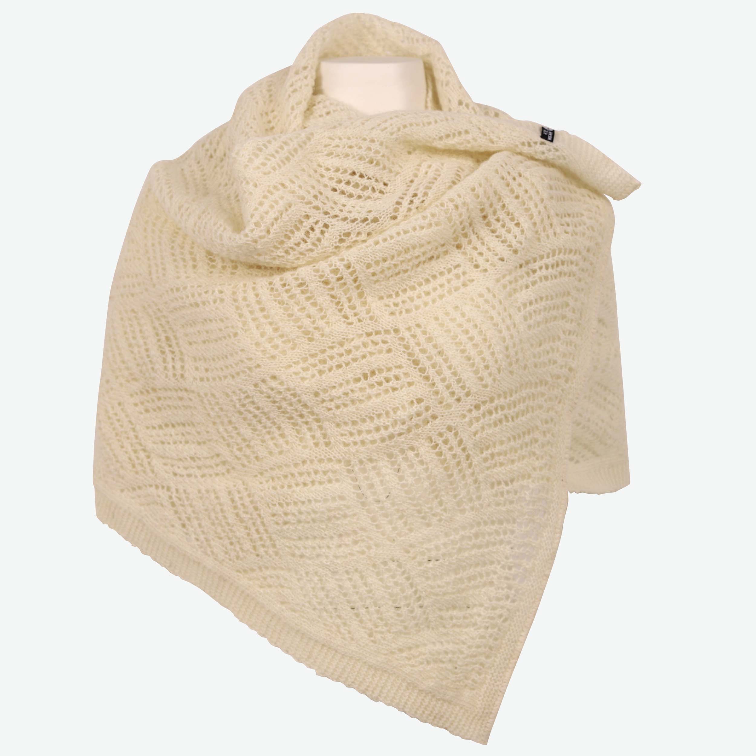 Svala knitted wool scarf