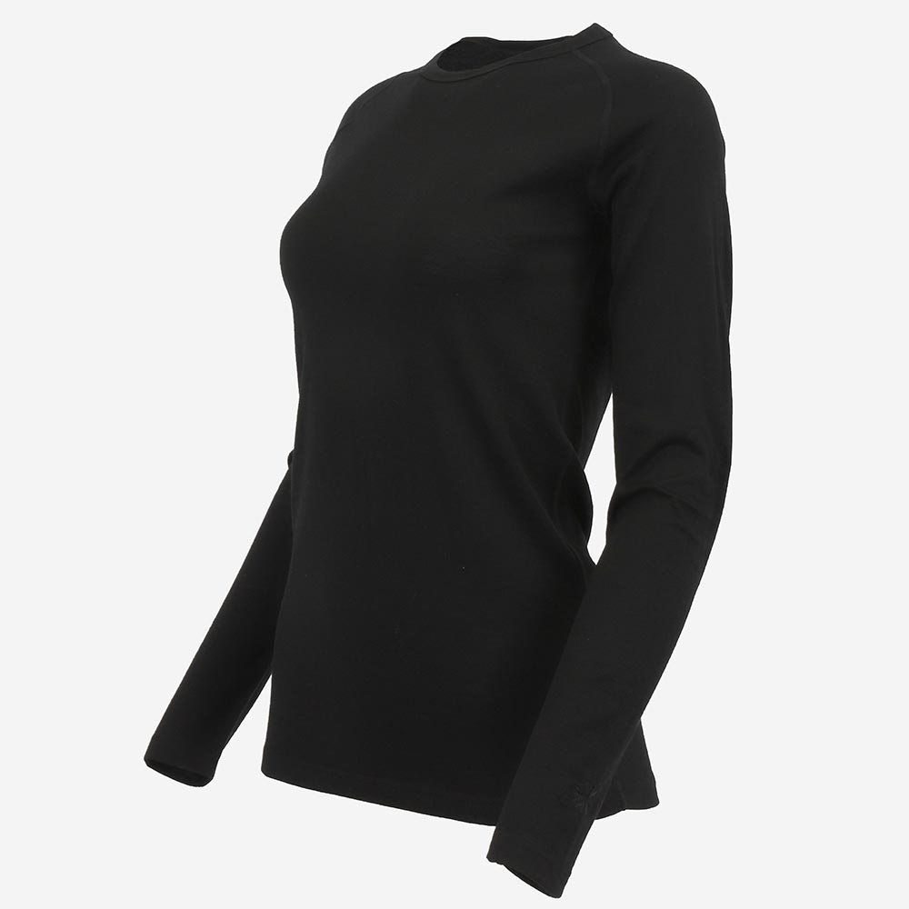 Svartanes womens merino wool crew neck