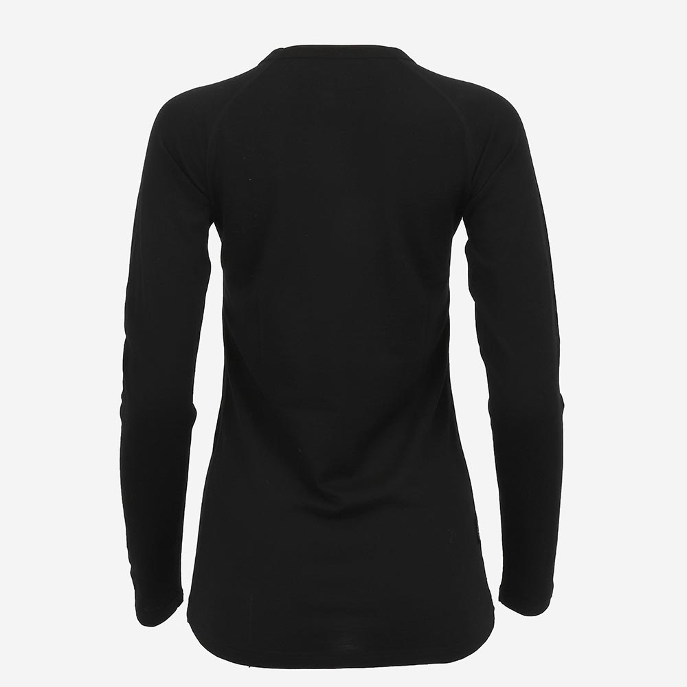 Svartanes womens merino wool crew neck